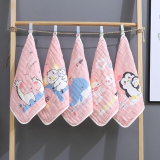 Set 5 khăn mặt xô 6 lớp sợi tre Asmarrt rẻ