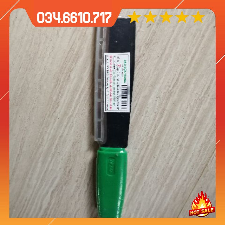 Siêu sắc bén - Dao 7 thép chuôi xanh 32cm