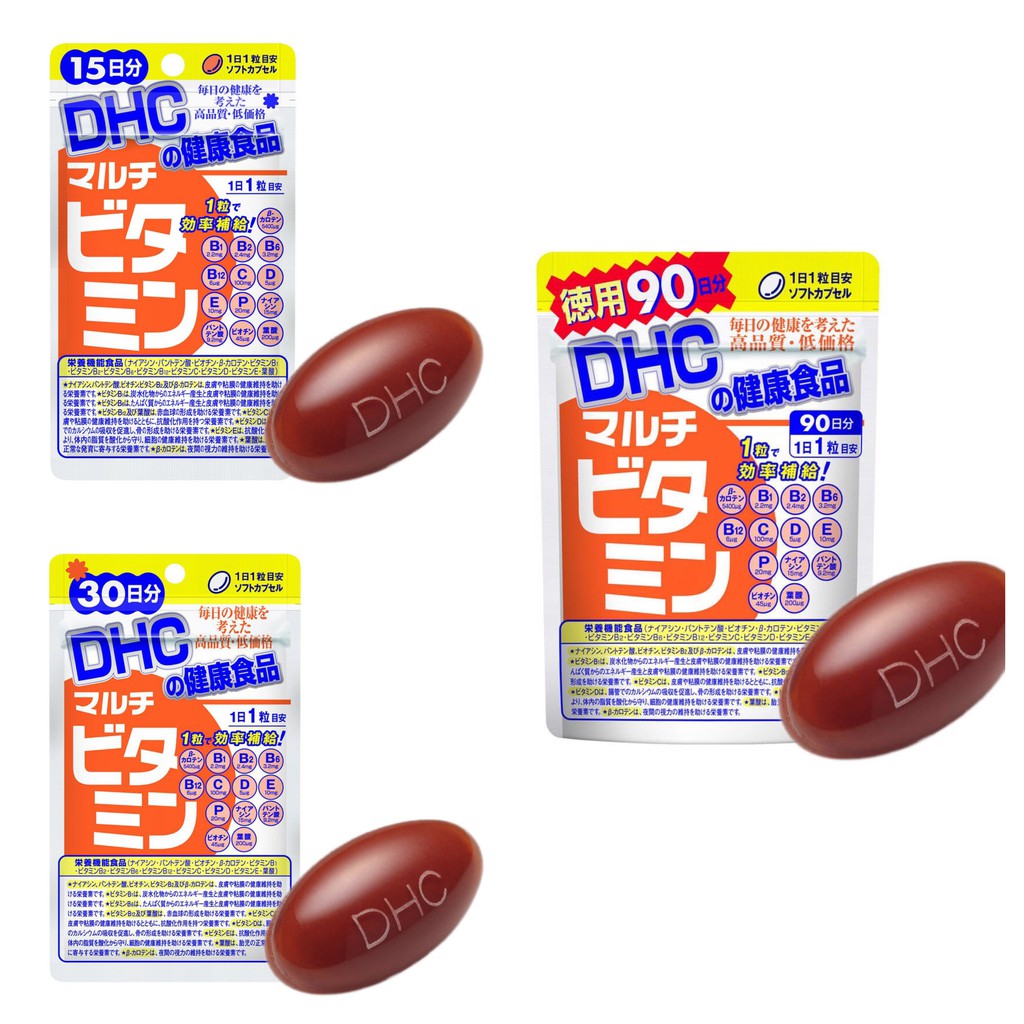 Viên uống DHC Nhật Bản Multi Vitamin Tổng Hợp