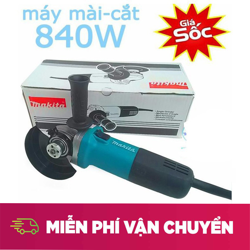 Đại Lý Phân Phối Makita - Máy mài góc Makita 9556HN Nhật Bản - Máy mài cắt cầm tay công xuất lớn Makita lõi đồng