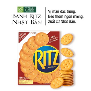 [VITAMIN HOUSE] Bánh Ritz hộp giấy lớn 247g