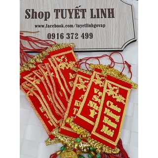 10 cái liễn nhung trang trí tết: 80k