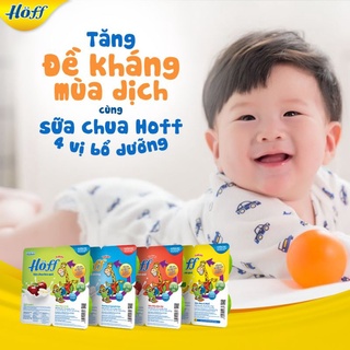 sữa chua Hoff 1 lốc 4 hộp date  mới nhất