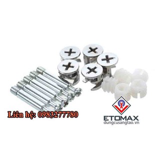 [SIÊU SALE] Bộ 50 chốt liên kết ốc cam