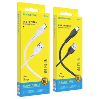 Cáp Sạc Nhanh Borofone BX51 Lightning/Micro/Type-C 2.4A/Dài 1M
