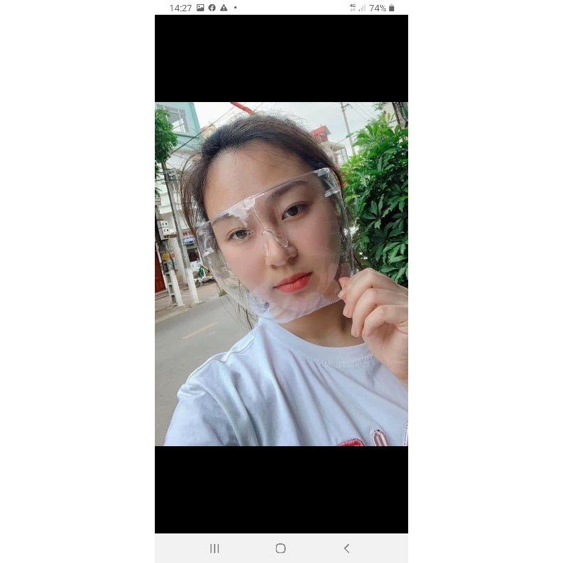 Kính chống giọt bắn phòng dịch bảo hộ full face | BigBuy360 - bigbuy360.vn