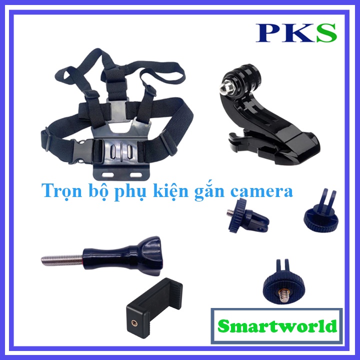 Trọn bộ phụ kiện Dây đeo ngực cho điện thoại và Camera hành trình - Uy tín chất lượng