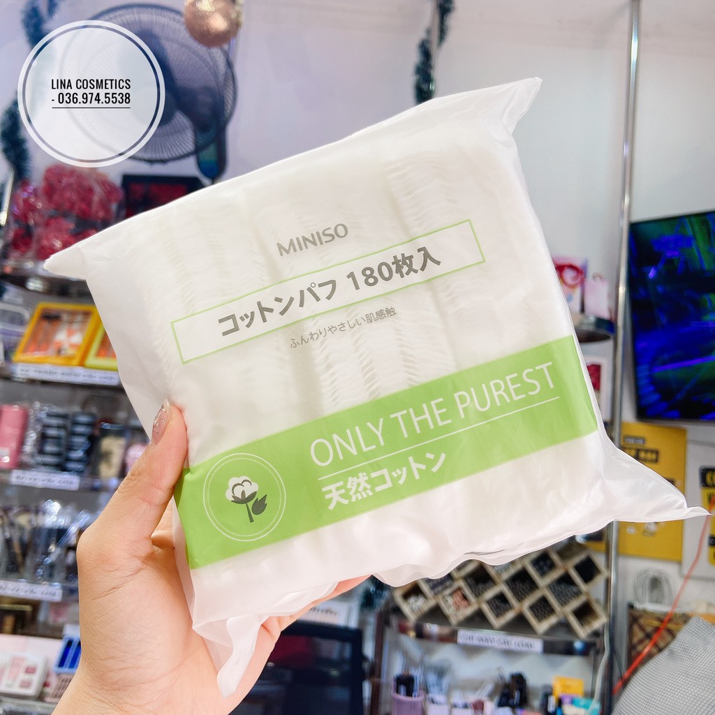 Bông Tẩy Trang Emily Bella Elkos Miniso