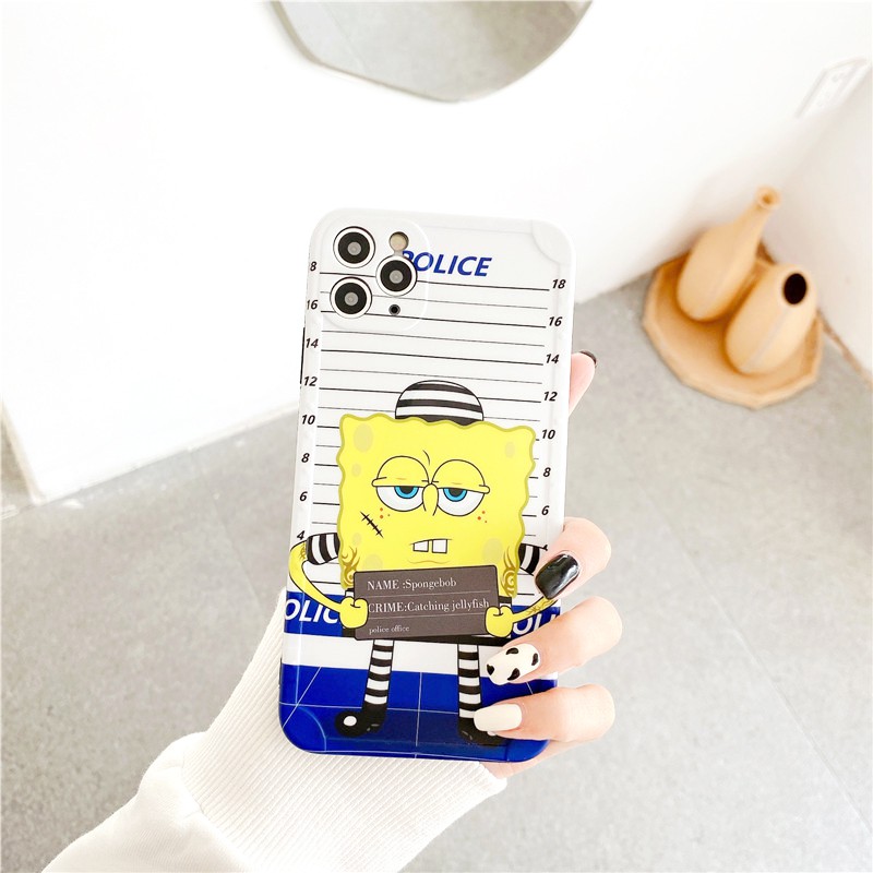 Ốp lưng iphone Prison cartoon IMD dày dặn viền nổi 6/6plus/6s/6splus/7/7plus/8/8plus/x/xs/11/12/pro/max/plus/promax