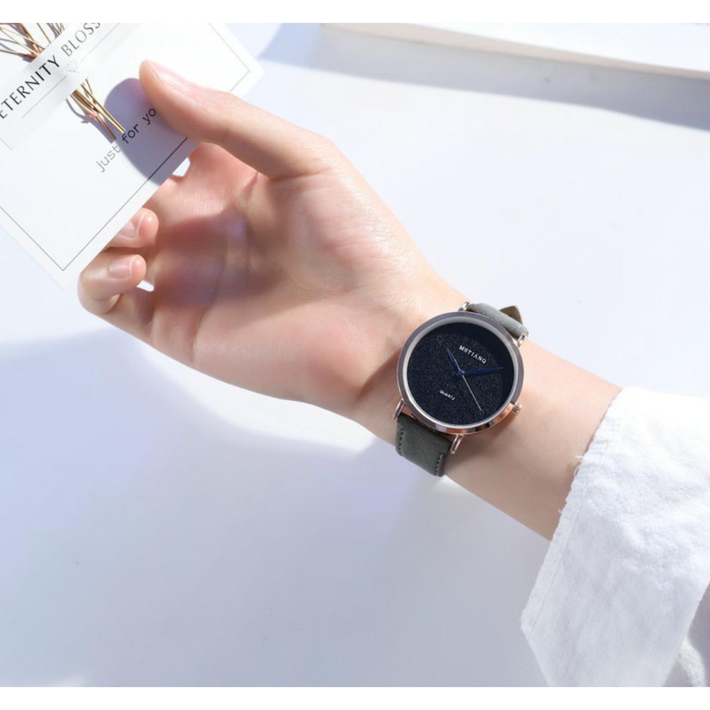 [CỰC ĐẸP] ĐỒNG HỒ NỮ DÂY DA MSTIANQ PHIÊN BẢN BEAUTIFUL GIRL THỜI TRANG CỰC ĐẸP | BigBuy360 - bigbuy360.vn