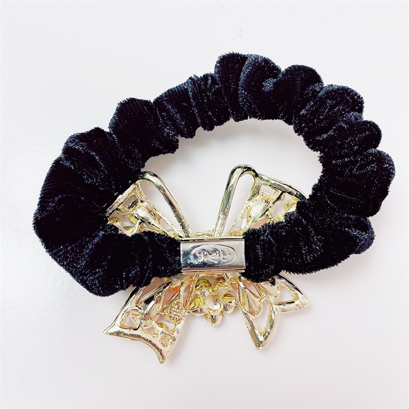 Dây Buộc Tóc Vải Nhung Cỡ Lớn Thời Trang Mùa Thu Xinh Xắn Cho Nữ