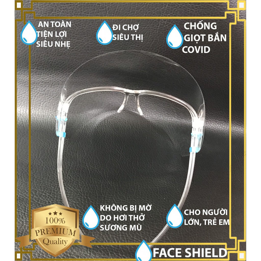 [Loại Tốt] Set 3 Kính chống giọt bắn, kính chống dịch, tấm che y tế loại tốt, siêu tiện lợi | BigBuy360 - bigbuy360.vn