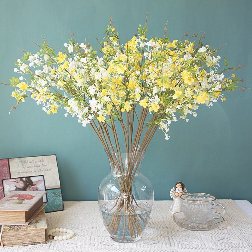 Hoa Mận Giả Trang Trí Nhà Cửa Sinh Động