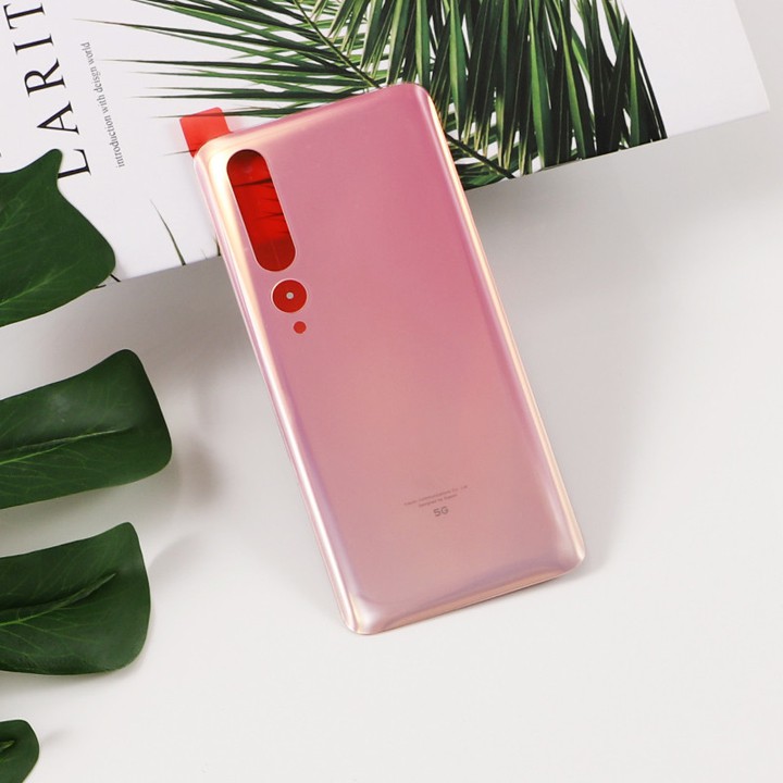 Nắp lưng mi 10 pro kính, mặt sau vỏ xiaomi mi10 pro
