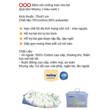 Đệm Nôi Chống Trào Cho Bé