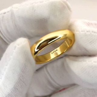 Nhẫn trơn nạ vàng 5 lớp chân thật