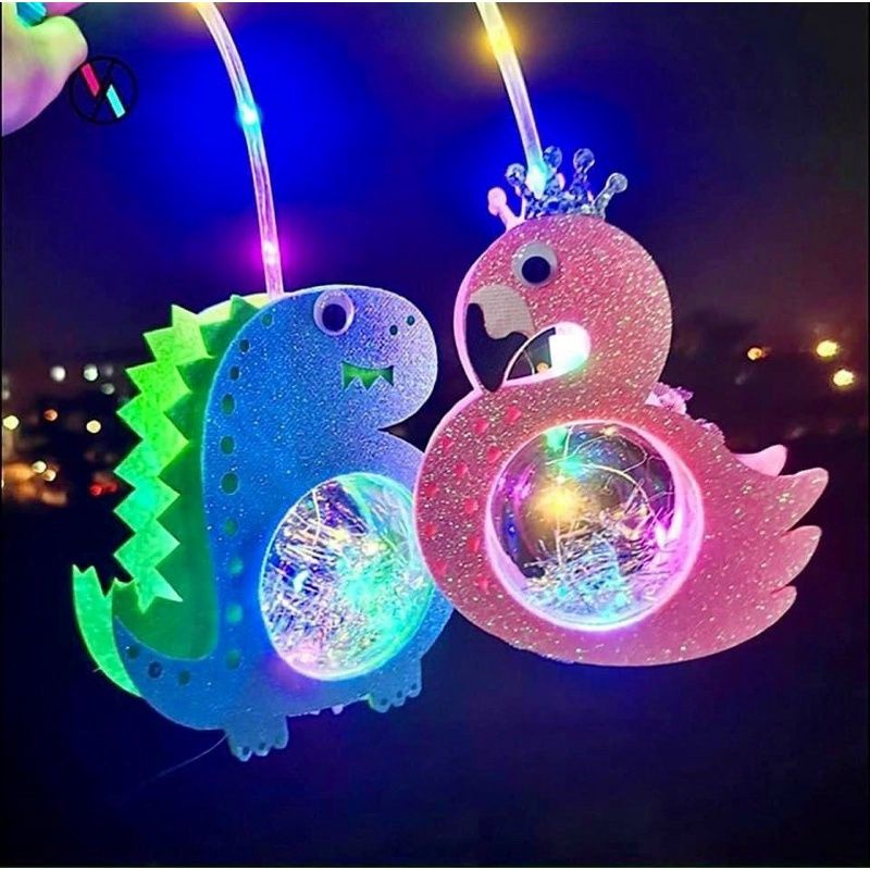 Đèn lồng Trung Thu hình thú phát sáng