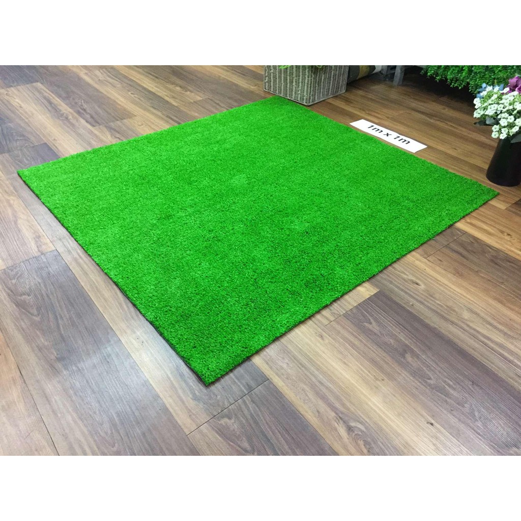 thảm cỏ nhân tạo khổ 1m x 1m, dày 1cm