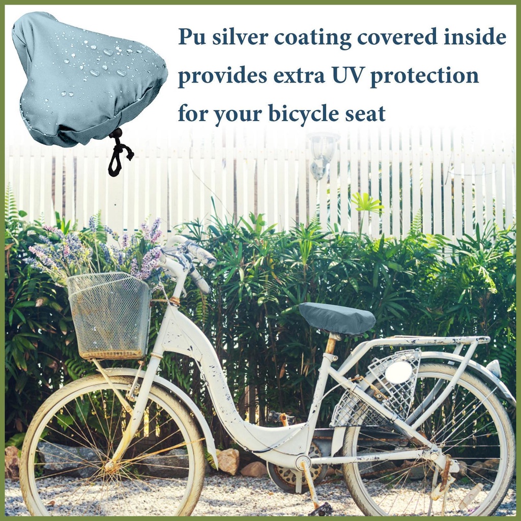 Vỏ Bọc Yên Xe Đạp Có Dây Rút Chống Thấm Nước Cho Nữ