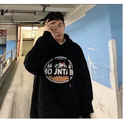 Áo hoodie nam dáng rộng phong cách hiphop cá tính cỡ M-2XL | BigBuy360 - bigbuy360.vn