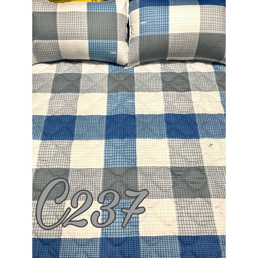 Drap Thắng Lợi, ga giường cotton chuẩn logo CTY đẹp thoáng mát mẫu CARO