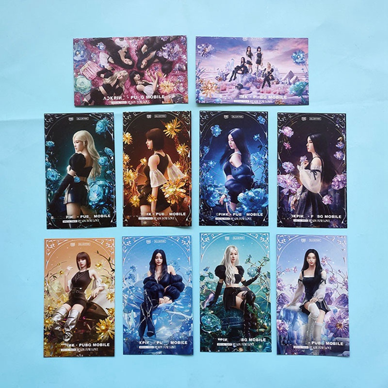 Set 5 Tấm Thẻ Ảnh Lomo Nhóm Nhạc BLACKPINK