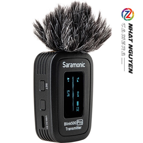 Saramonic B6 Pro ( 2 phát 1 nhận) - Micro thu âm không dây Saramonic Pro B6 - Cổng USB Type C  - Bảo hành 12 tháng