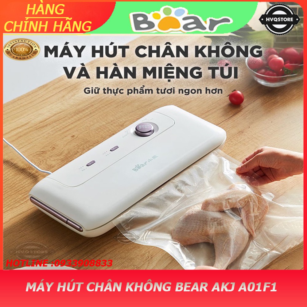 [CHÍNH HÃNG] MÁY HÚT CHÂN KHÔNG VÀ HÀN MIỆNG TÚI BEAR AKJ A01F1