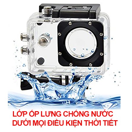 Camera Hành Trình Ô Tô Xe Máy SJ4000 Chống Thấm Nước 30m, Zoom 4x Màn Hình LCD