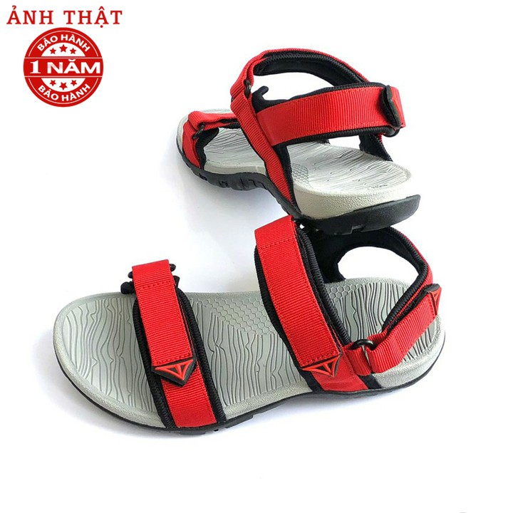 [Fullbox] Giày Sandal Nam Thời Trang Việt Thủy Màu Đỏ - VT016