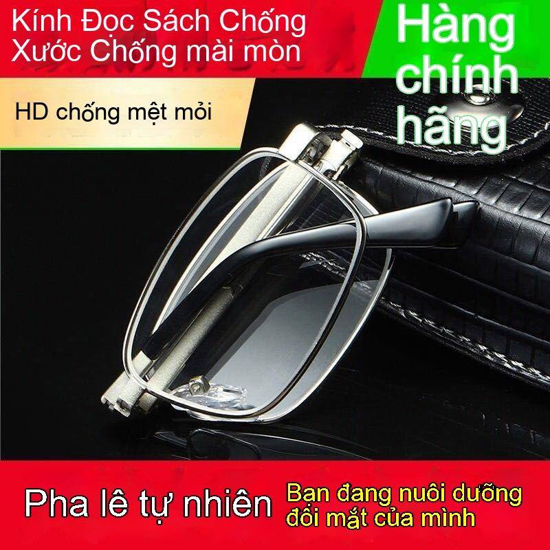 Hàng Có Sẵn Kính Đọc Sách Gấp Gọn Đính Pha Lê Cao Cấp Dành Cho Người Lớn Tuổi