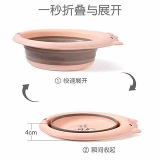 chậu rửa mặt gấp gọn