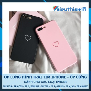 ỐP TIM - ỐP IPHONE CỨNG [ A21-6 ]