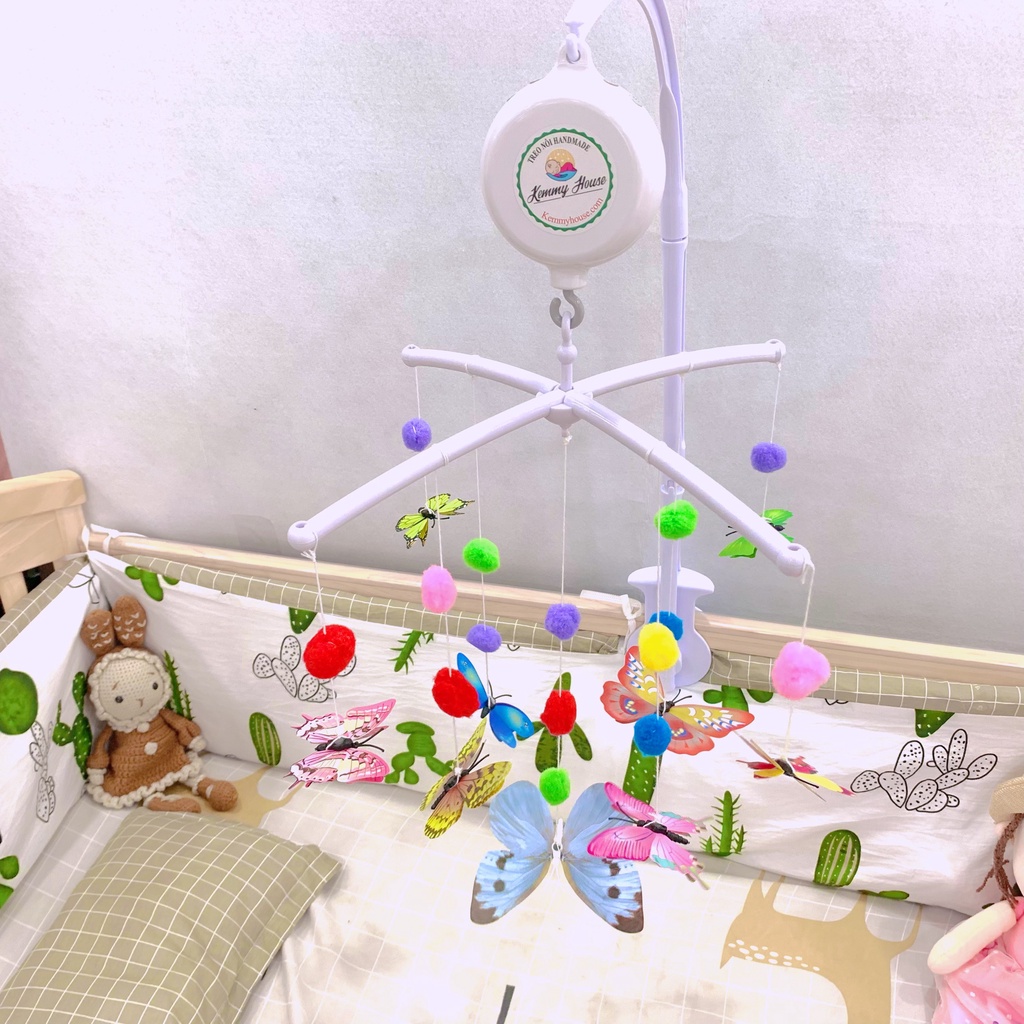 (Mã ưu đãi) Mẫu treo nôi bướm chuyển động