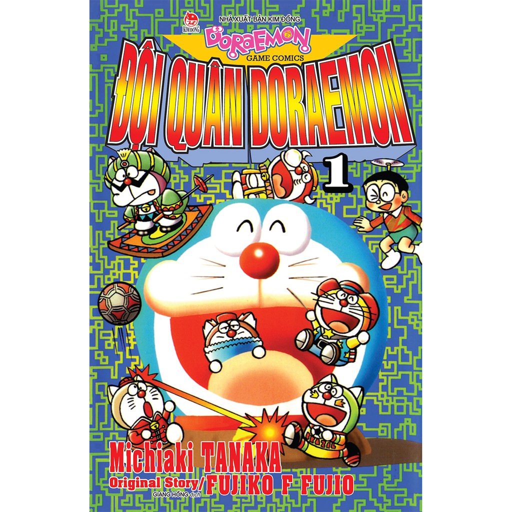 Truyện tranh Đội quân Doraemon Lẻ tập - Đội quân 6 tập + Đội quân đặc biệt 12 tập + trường học Robot 3 tập NXB Kim Đồng
