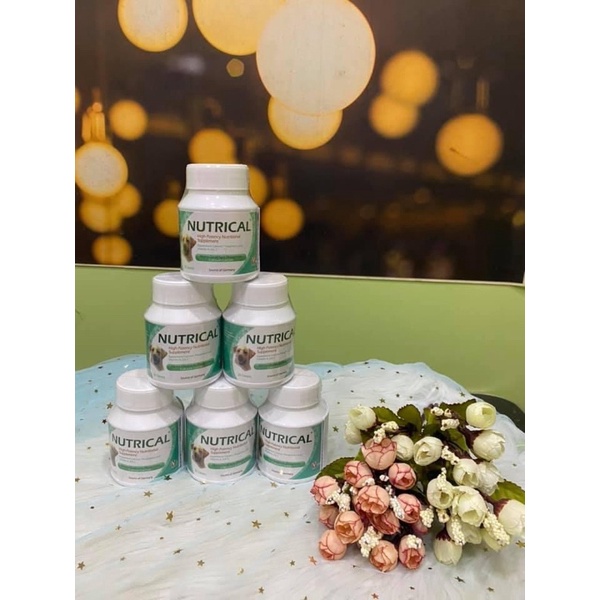Viên uống Canxi cho chó mèo Nutrical