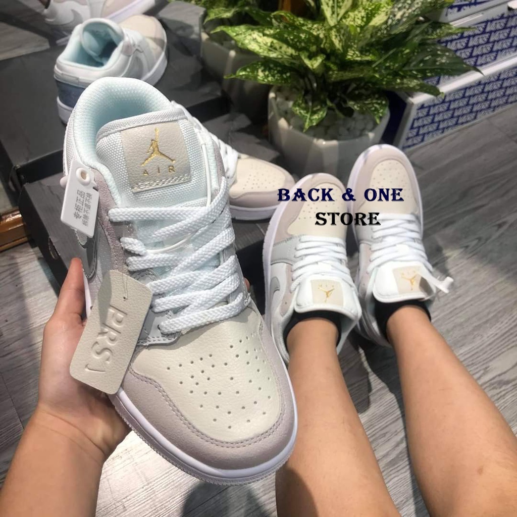 Giày Jordan Paris JD1 Cổ Thấp Gót Xanh, Giày Jodan Low Thấp Cổ Nam Nữ Full Box Bil | BigBuy360 - bigbuy360.vn