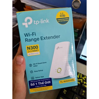 Kích Sóng - Bộ mở rộng sóng Wi-Fi tốc độ 300Mbps TP-LINK TL-WA854RE-Siêu Khỏe,Xa,Manh Phù Hợp Với Mọi Gia Đình [BH 12TH] | BigBuy360 - bigbuy360.vn