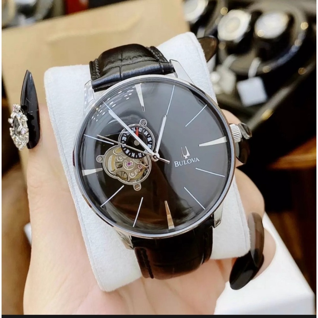 ĐỒNG HỒ BULOVA NAM dây Da .SIZE 42mm.