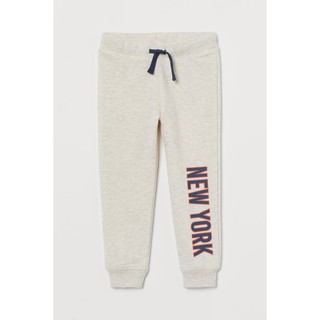 Quần jogger beige Newyork HM H&M sz 5-6y_hàng chính hãng authentic