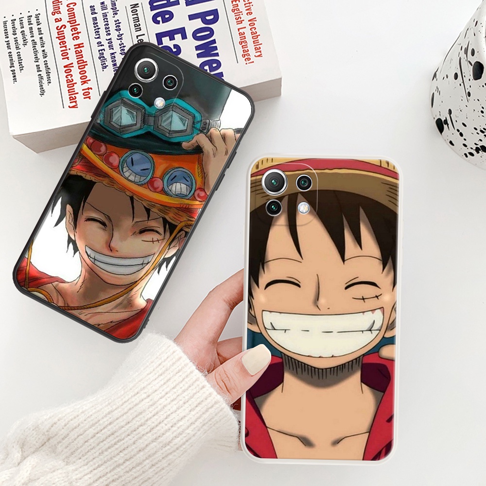 Ốp điện thoại Luffy 3 kiểu cho iPhone 11 Pro Max iPhone 7 8 6 6s Plus iPhone X XS XR Max H081
