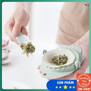 Dụng Cụ Làm Bánh 🦋 CHẤT LIỆU LÚA MẠCH 🦋 Khuôn Làm Bánh Gối Bột Lọc Sủi Cảo Há Cảo Tiện Lợi.