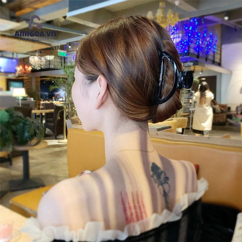 Kẹp Tóc Phong Cách retro Thời Trang Cho Nữ