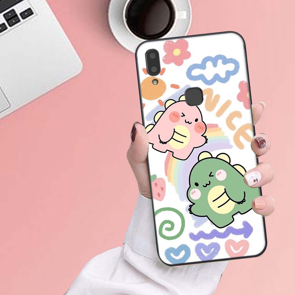 Ốp lưng Vivo V9 in hình khủng long , gấu nâu xinh xắn, siêu cute  mà còn vô cùng RẺ -ĐẸP