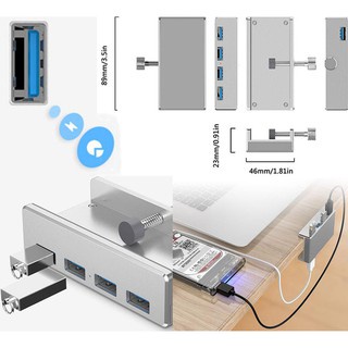 Bộ chia Hub Orico MH4PU 4 cổng USB 3.0 vỏ nhôm - Bảo hành 12 tháng
