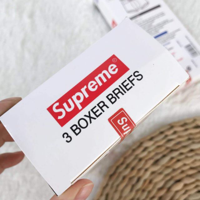 Hộp 3 quần lót nam Supreme cao cấp