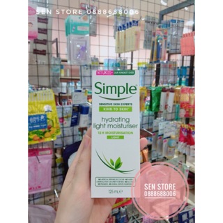 KEM DƯỠNG ẨM SIMPLE HYDRATING LIGHT MOISTURISER