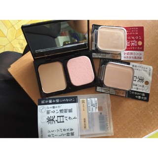 Combo gồm 1 hộp phấn intergreat shiseido và 2 lõi phấn cùng loại