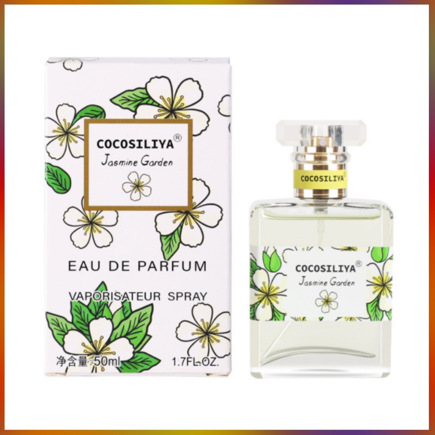 Nước Hoa Dành Cho Phái Nữ Hương Jasmine Garden 50ml/Chai Mùi Hoa Nhài Thanh Lịch