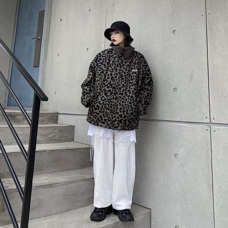 Áo khoác lông mặc được hai mặt unisex